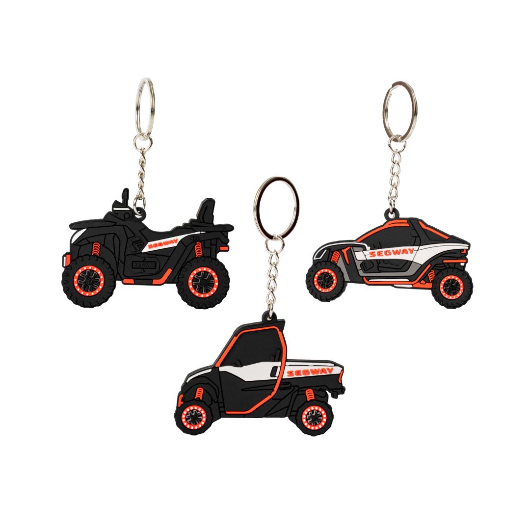 Segway nyckelring. 3 olika modeller. Snarler, Fugleman och Villain.